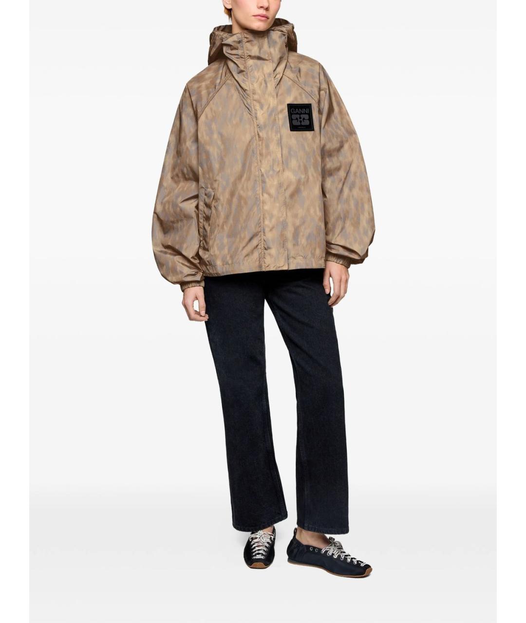 GANNI Мульти полиамидовая куртка, фото 3