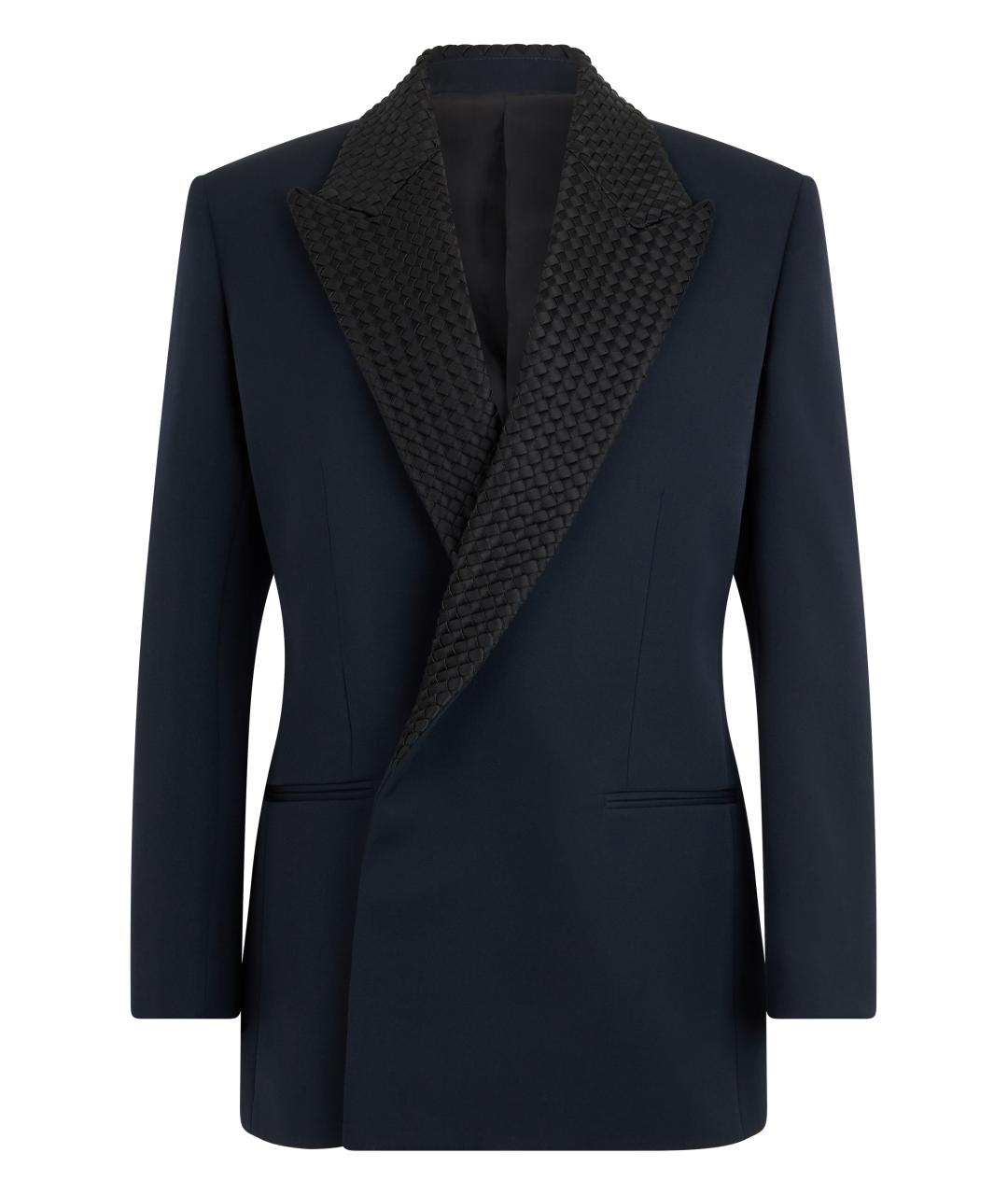 BOTTEGA VENETA Темно-синий жакет/пиджак, фото 1