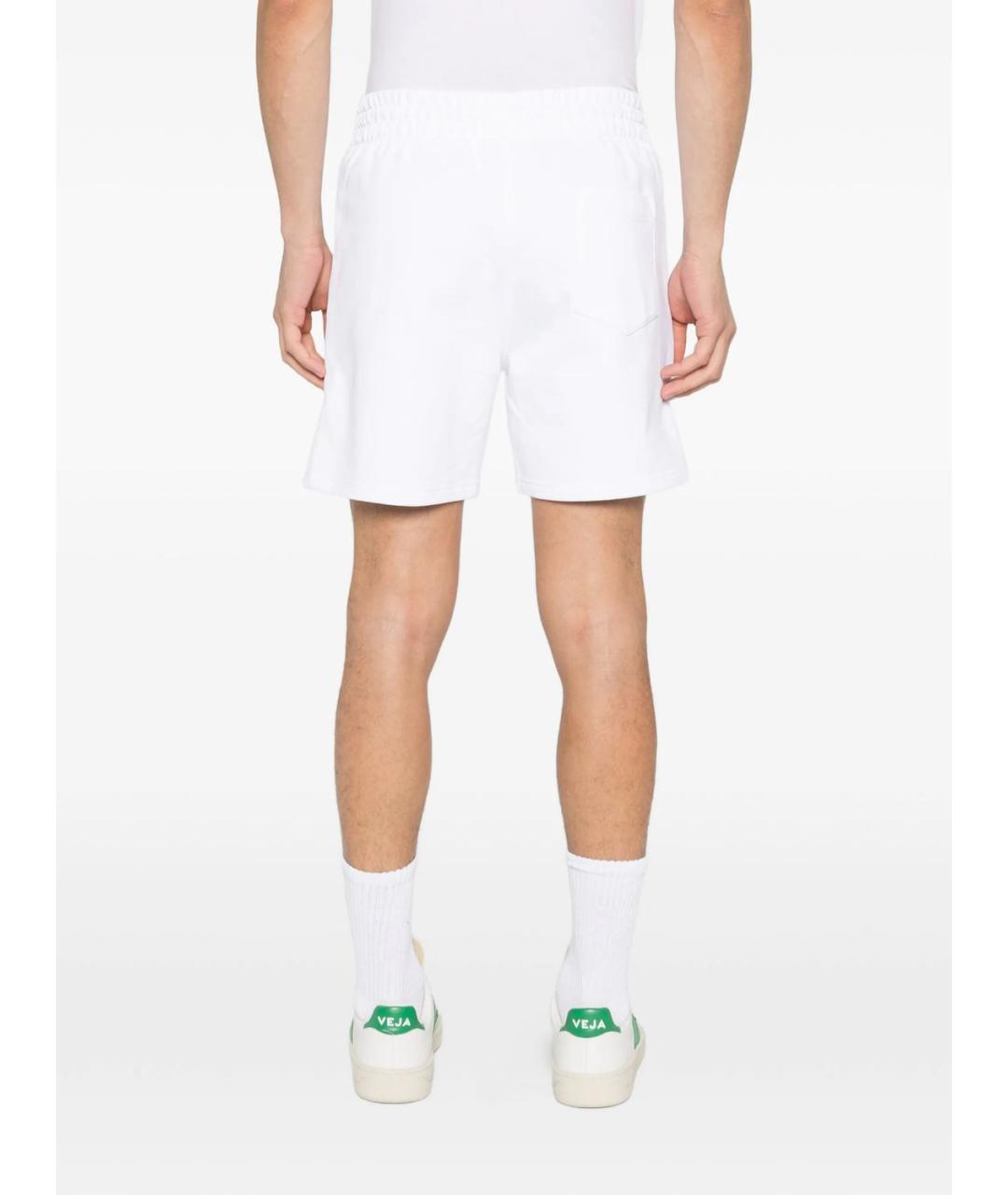 CASABLANCA Белые хлопковые шорты, фото 5