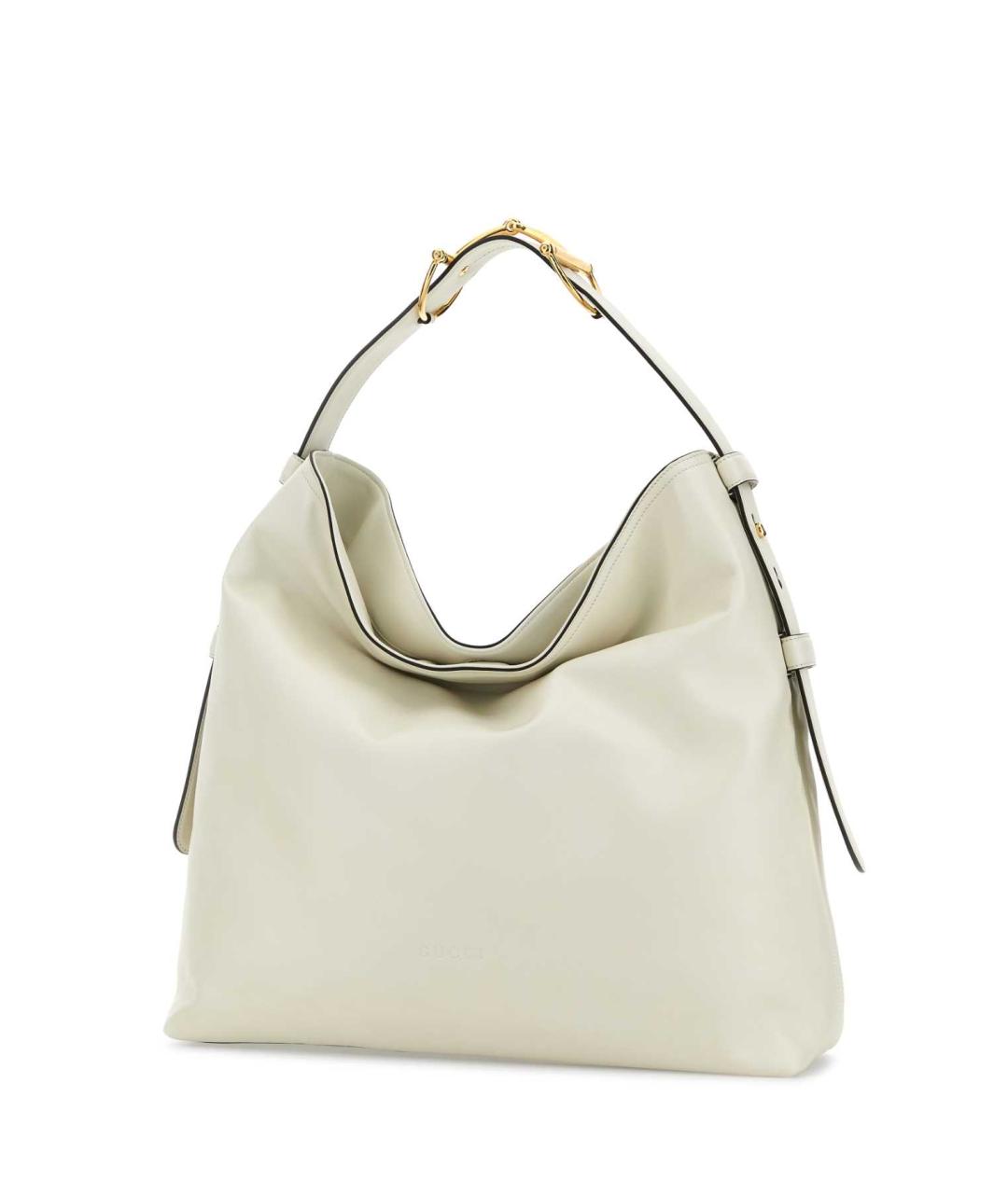 GUCCI Белая кожаная сумка тоут, фото 2