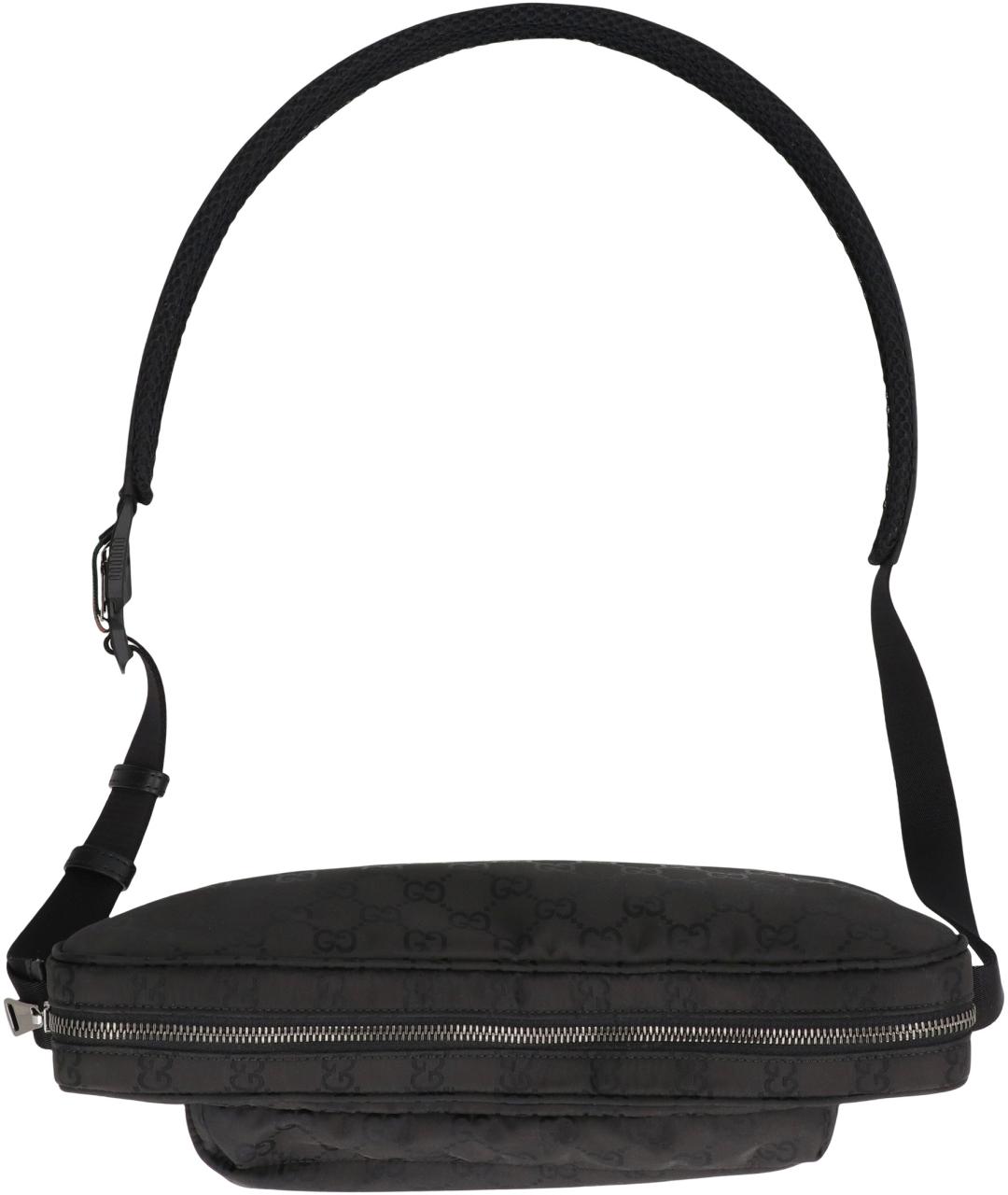 GUCCI Черная синтетическая сумка на плечо, фото 5