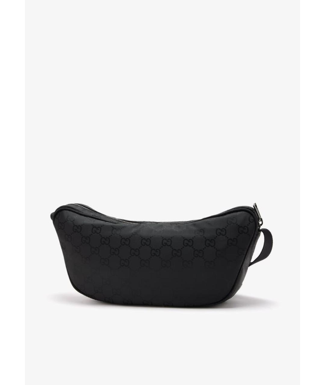 GUCCI Черная синтетическая сумка на плечо, фото 3