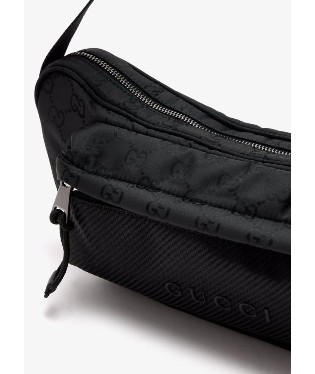 GUCCI Черная синтетическая сумка на плечо, фото 2