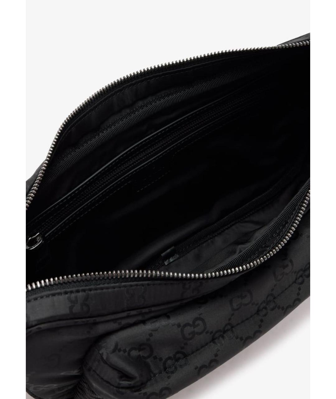 GUCCI Черная синтетическая сумка на плечо, фото 4