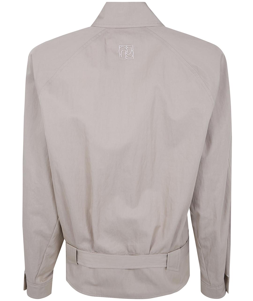 MAGDA BUTRYM Бежевая хлопковая куртка, фото 2