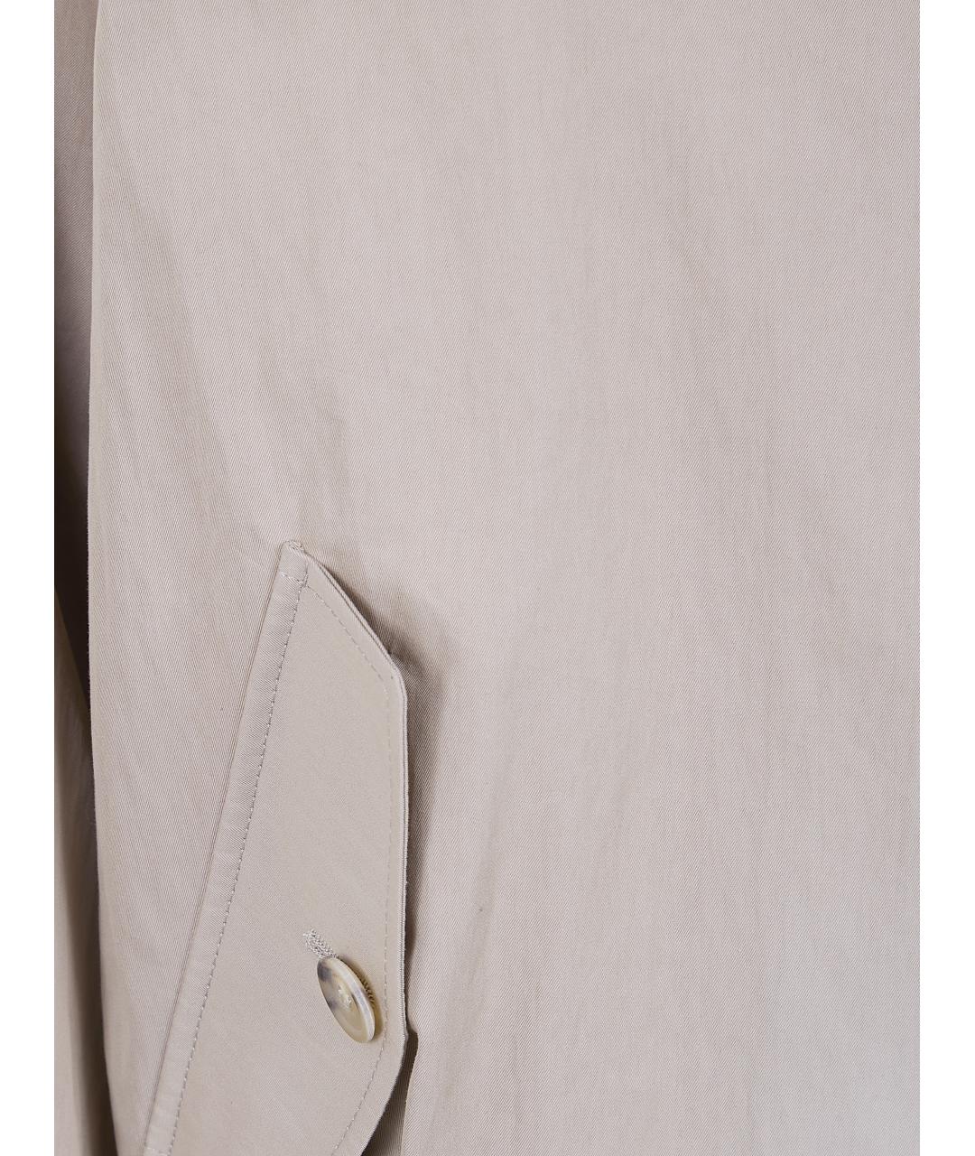 MAGDA BUTRYM Бежевая хлопковая куртка, фото 3