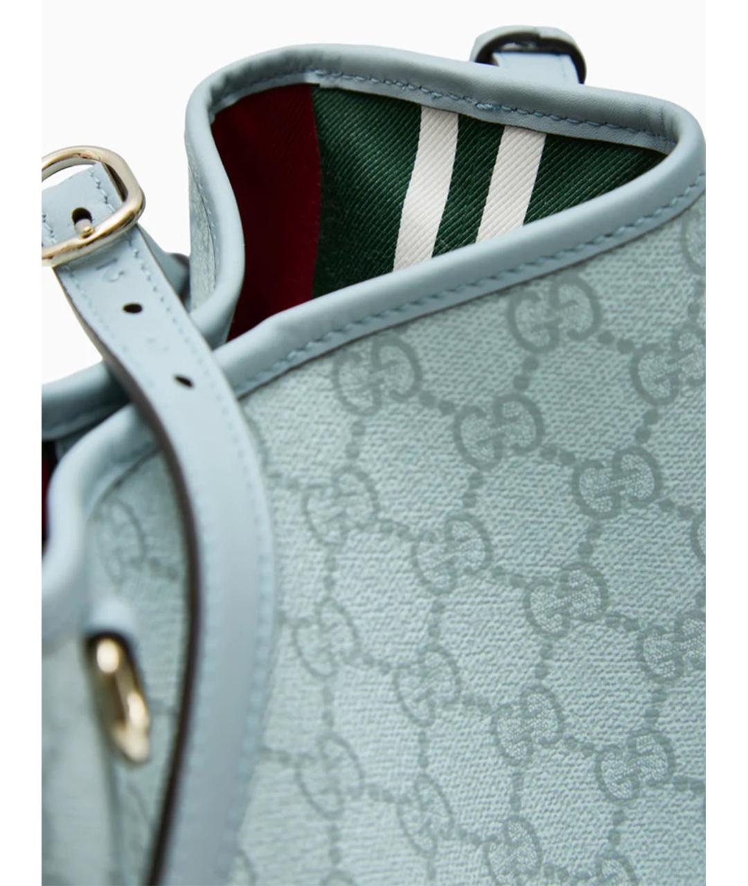 GUCCI Голубая сумка через плечо, фото 5