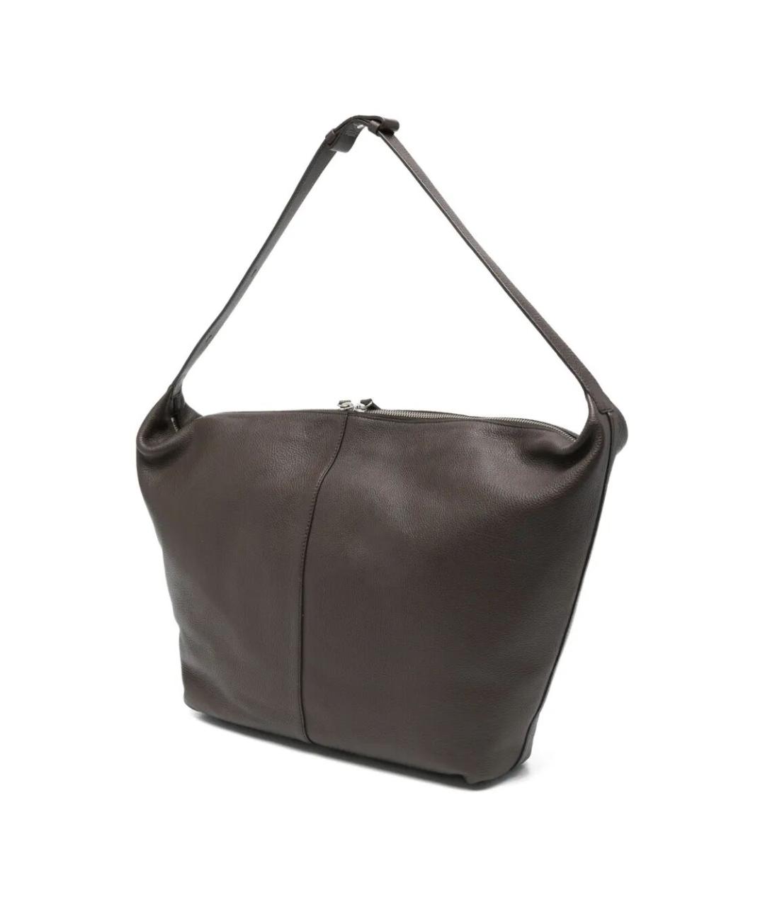 AESTHER EKME Коричневая кожаная сумка через плечо, фото 2