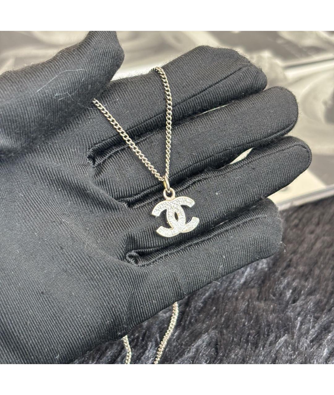 CHANEL Серебряное колье, фото 4