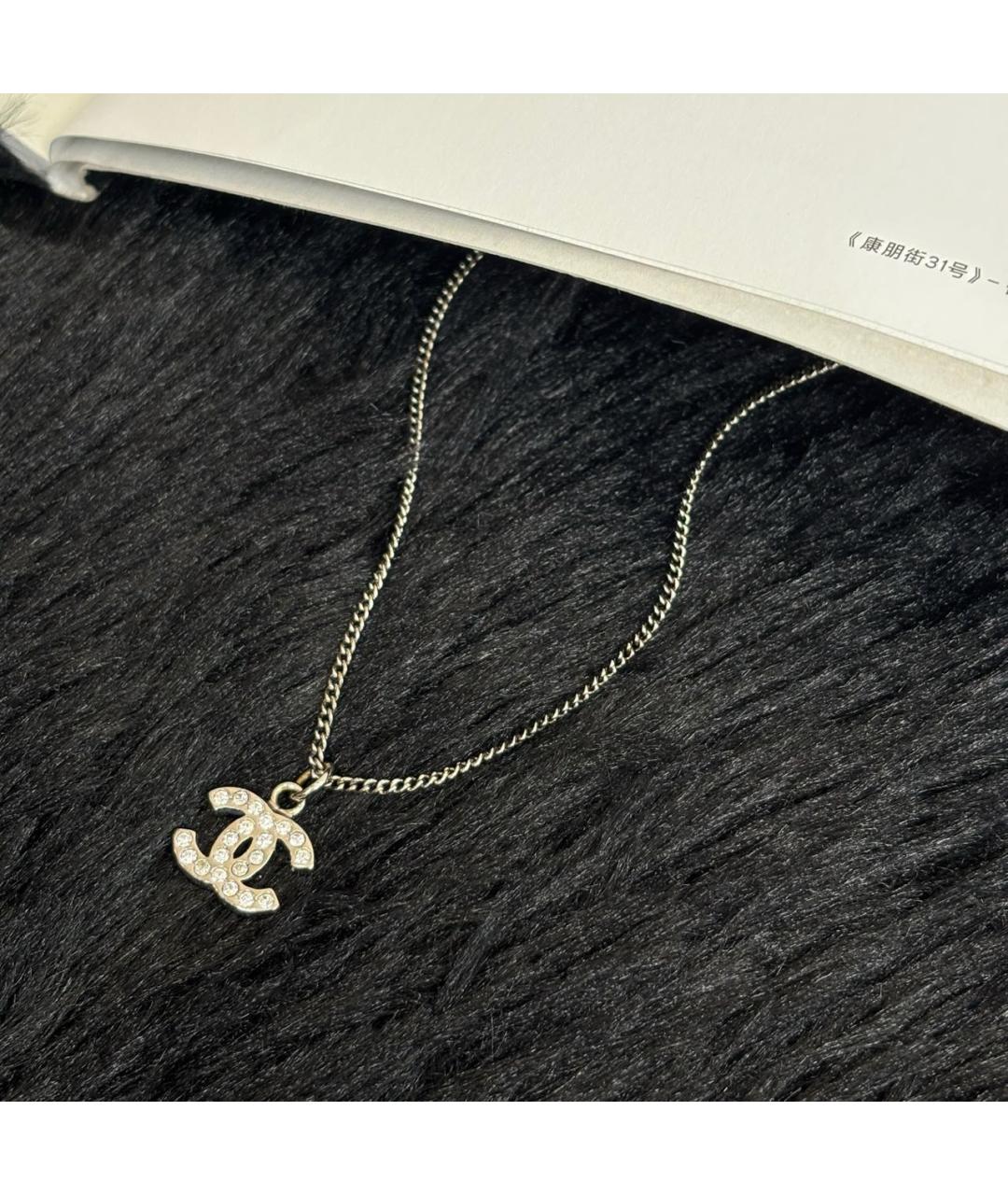CHANEL Серебряное колье, фото 2