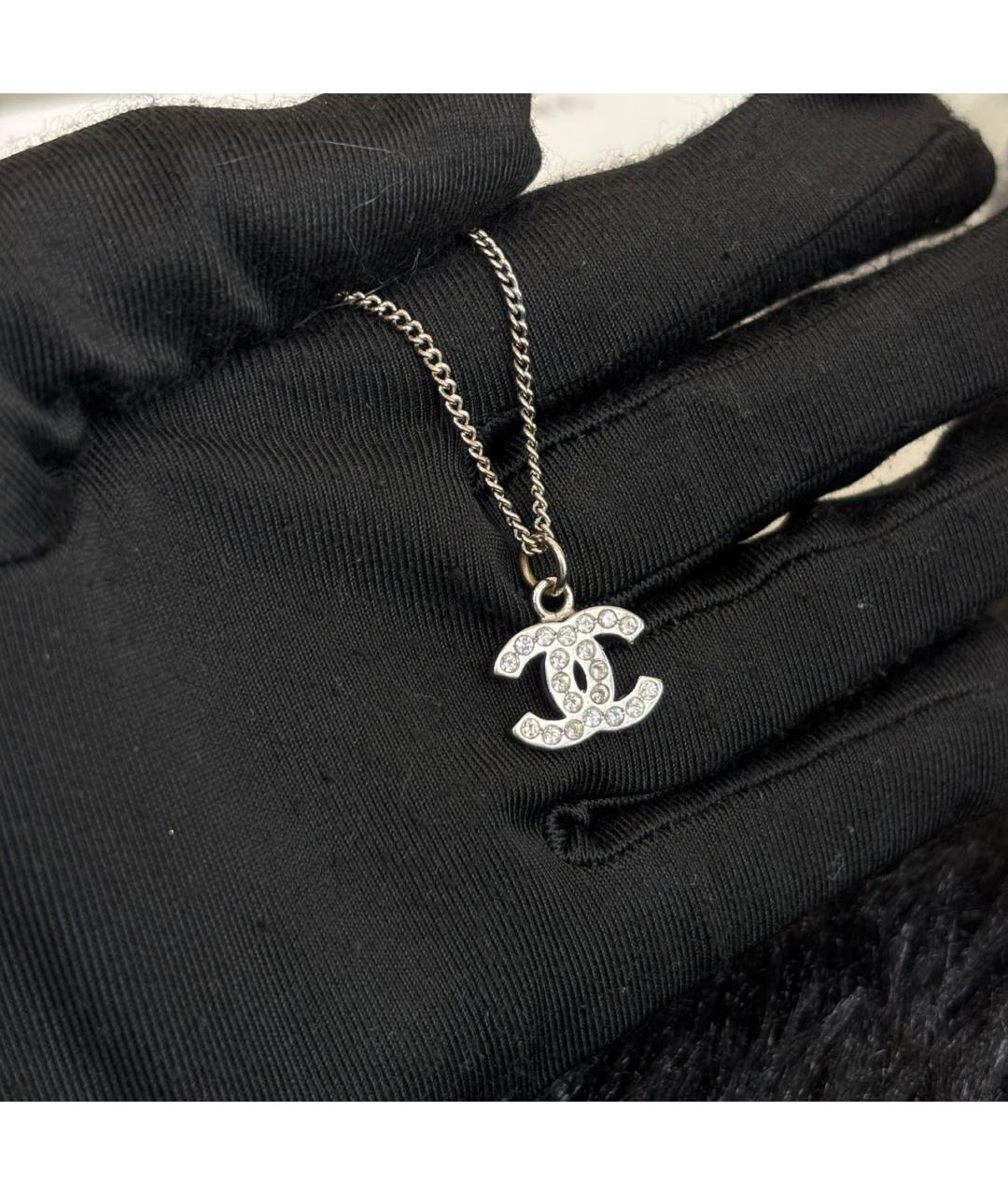 CHANEL Серебряное колье, фото 5