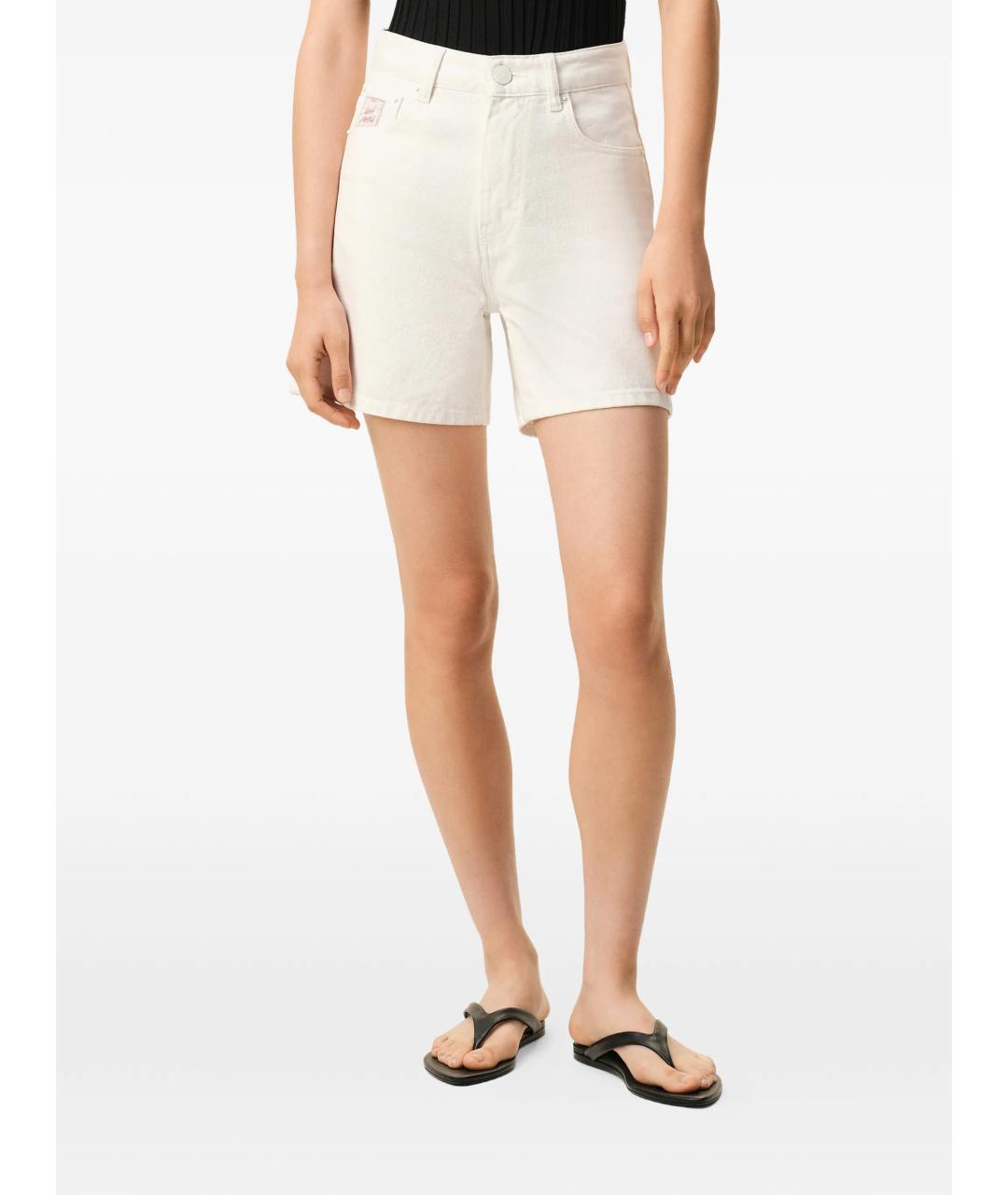 Ami Paris Бежевые хлопковые шорты, фото 3