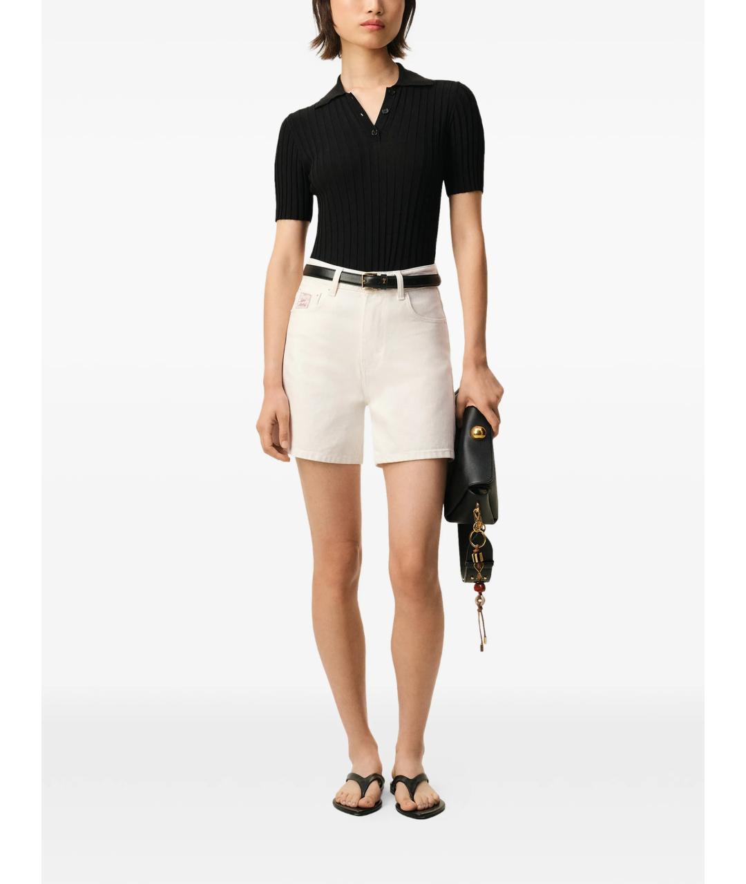 Ami Paris Бежевые хлопковые шорты, фото 5