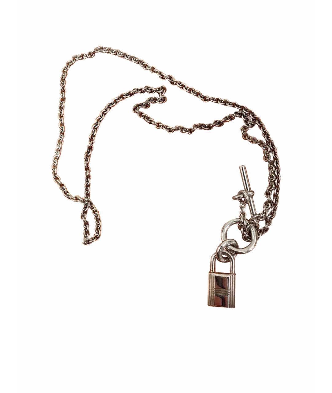 HERMES Серебряная подвеска, фото 1