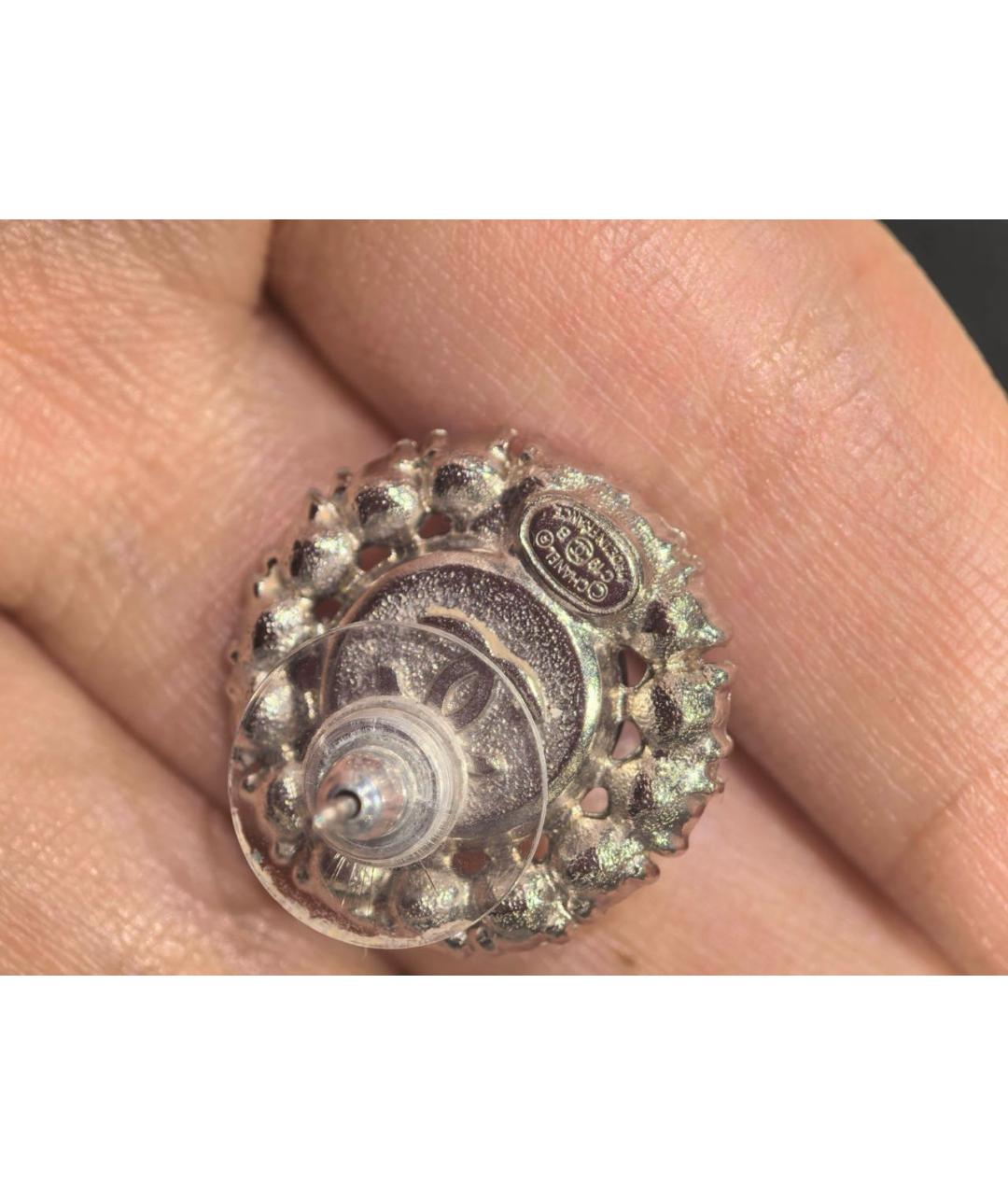 CHANEL Золотые серьги, фото 6