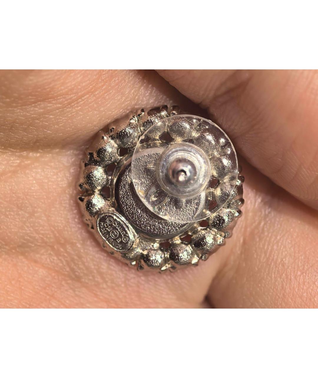 CHANEL Золотые серьги, фото 7