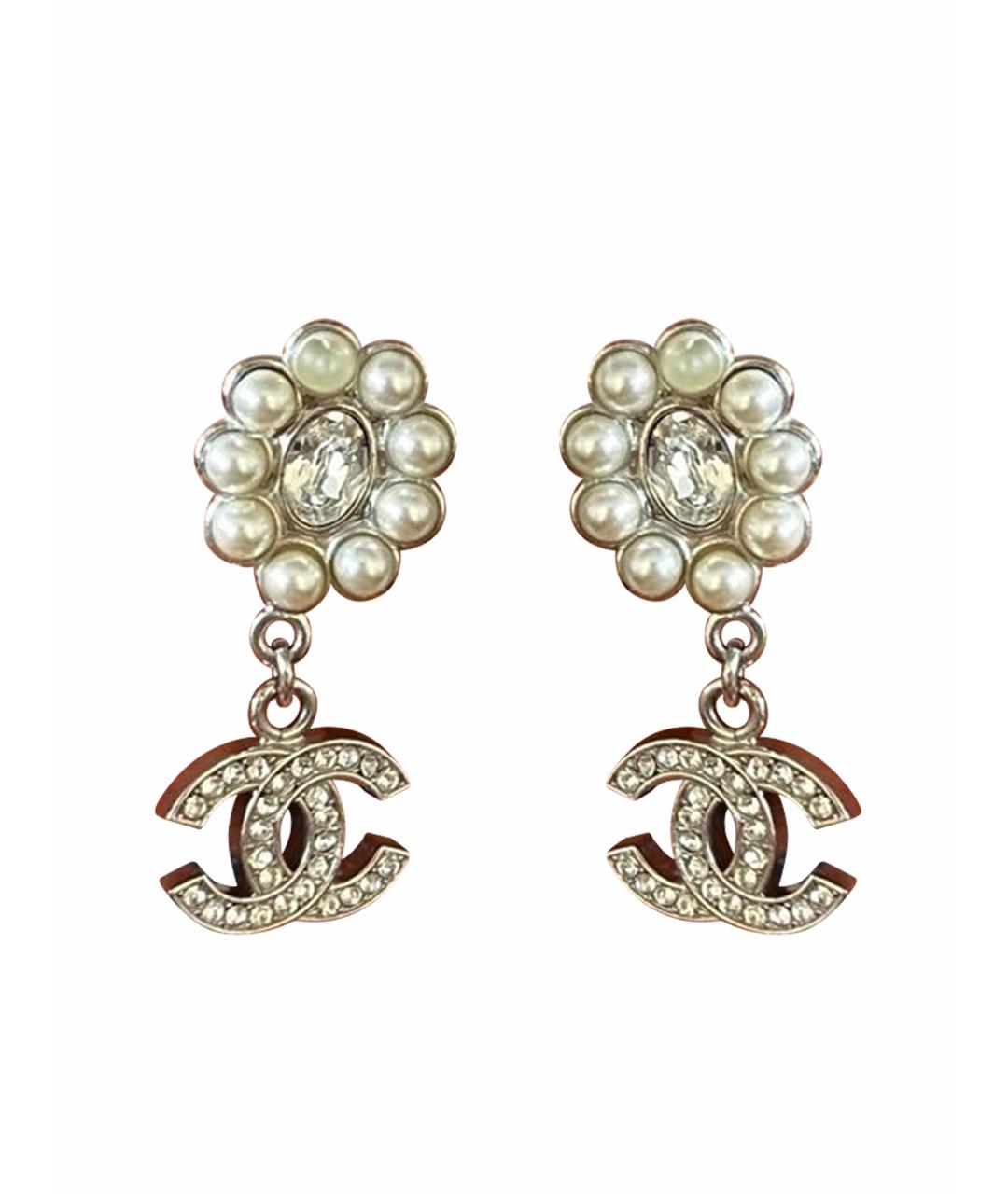 CHANEL Золотые серьги, фото 1