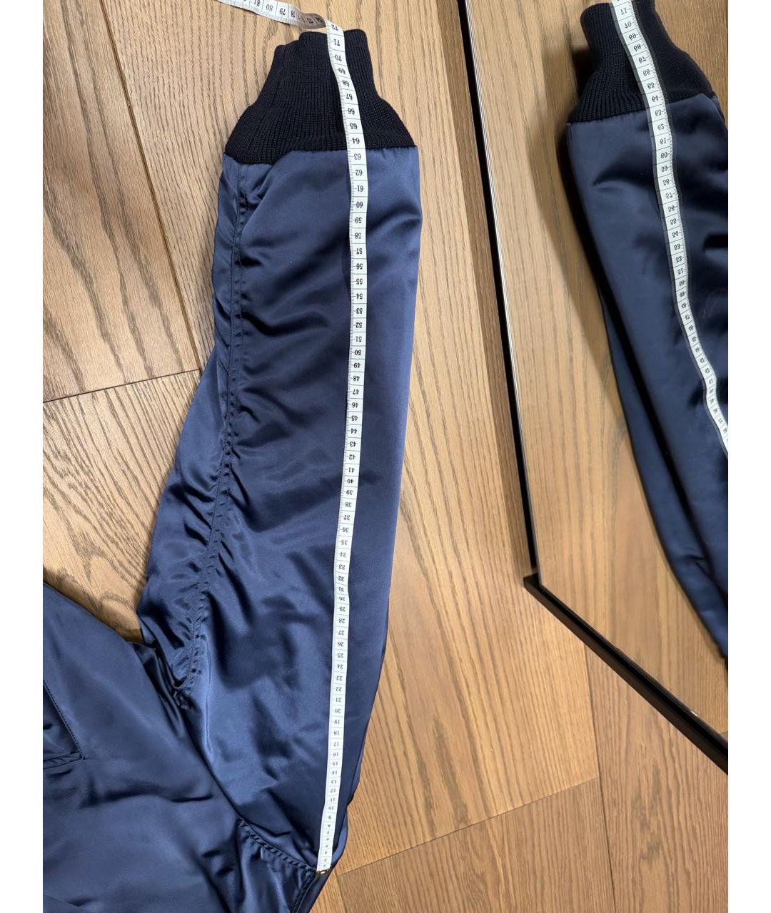 BALENCIAGA Синяя полиамидовая куртка, фото 7