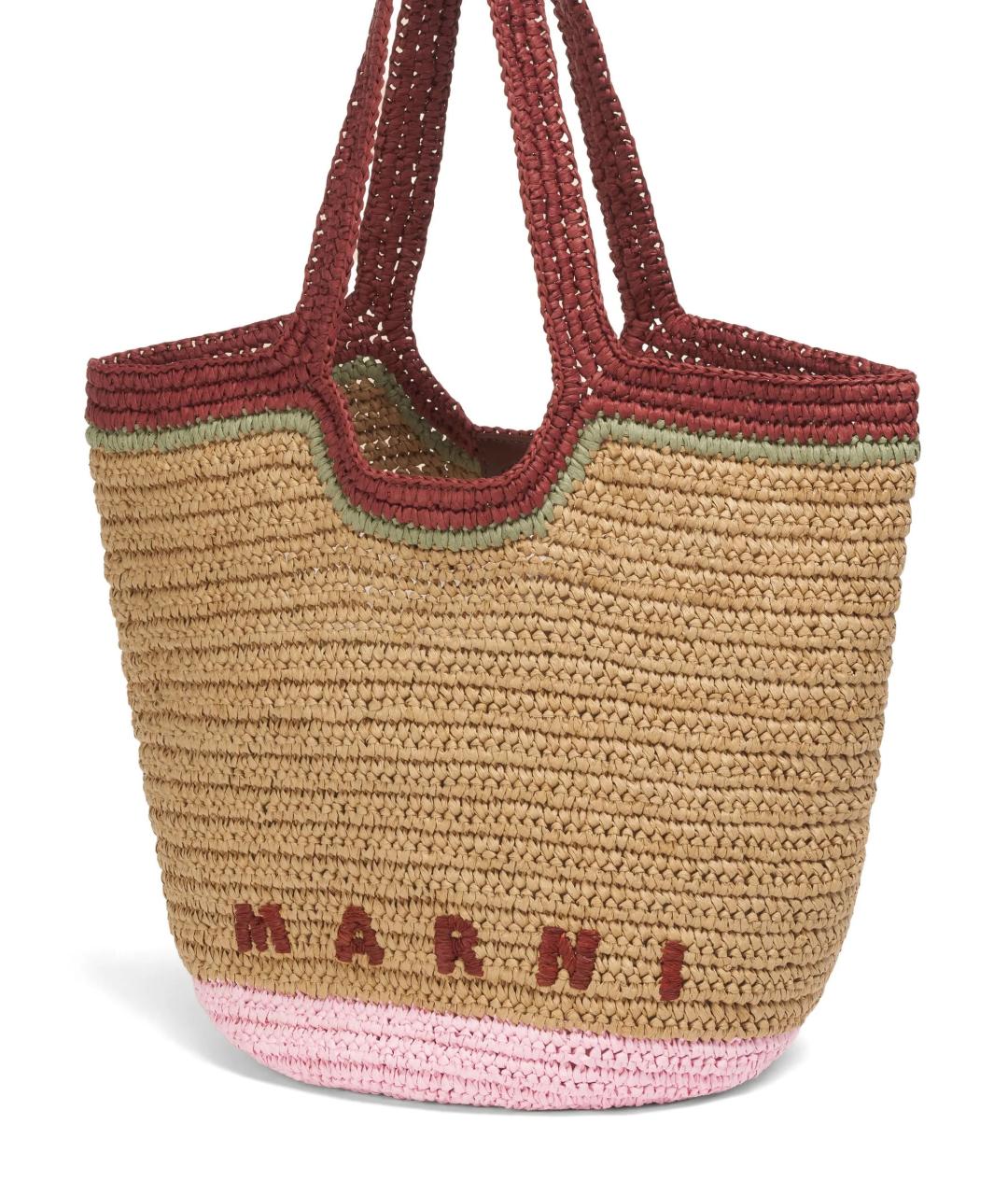 MARNI Мульти пелетеная сумка тоут, фото 3