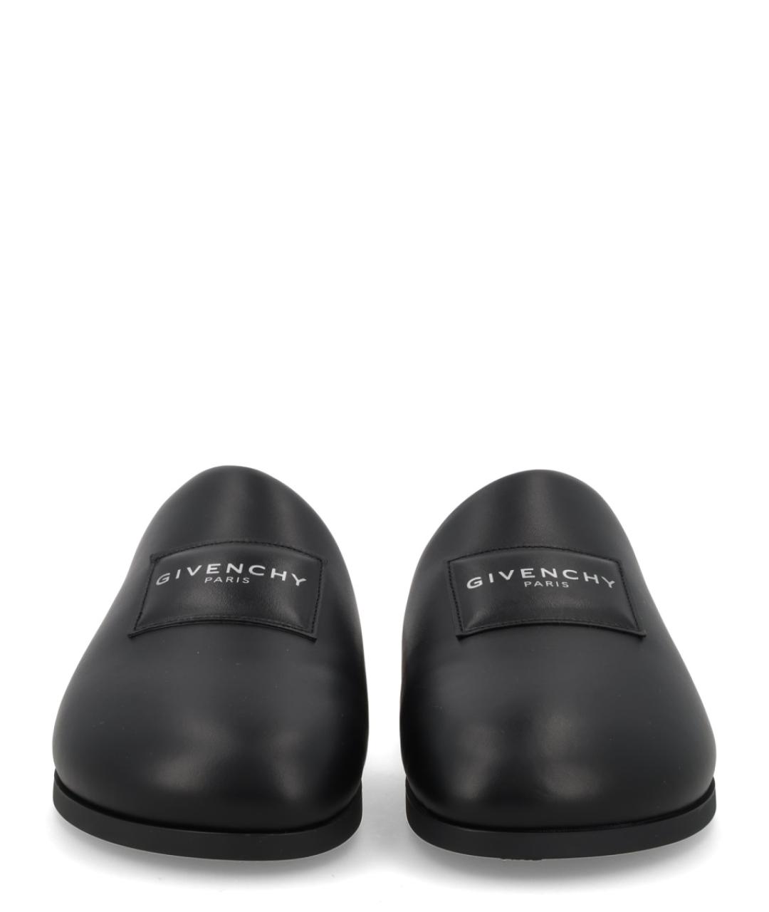 GIVENCHY Черные кожаные сандалии, фото 3