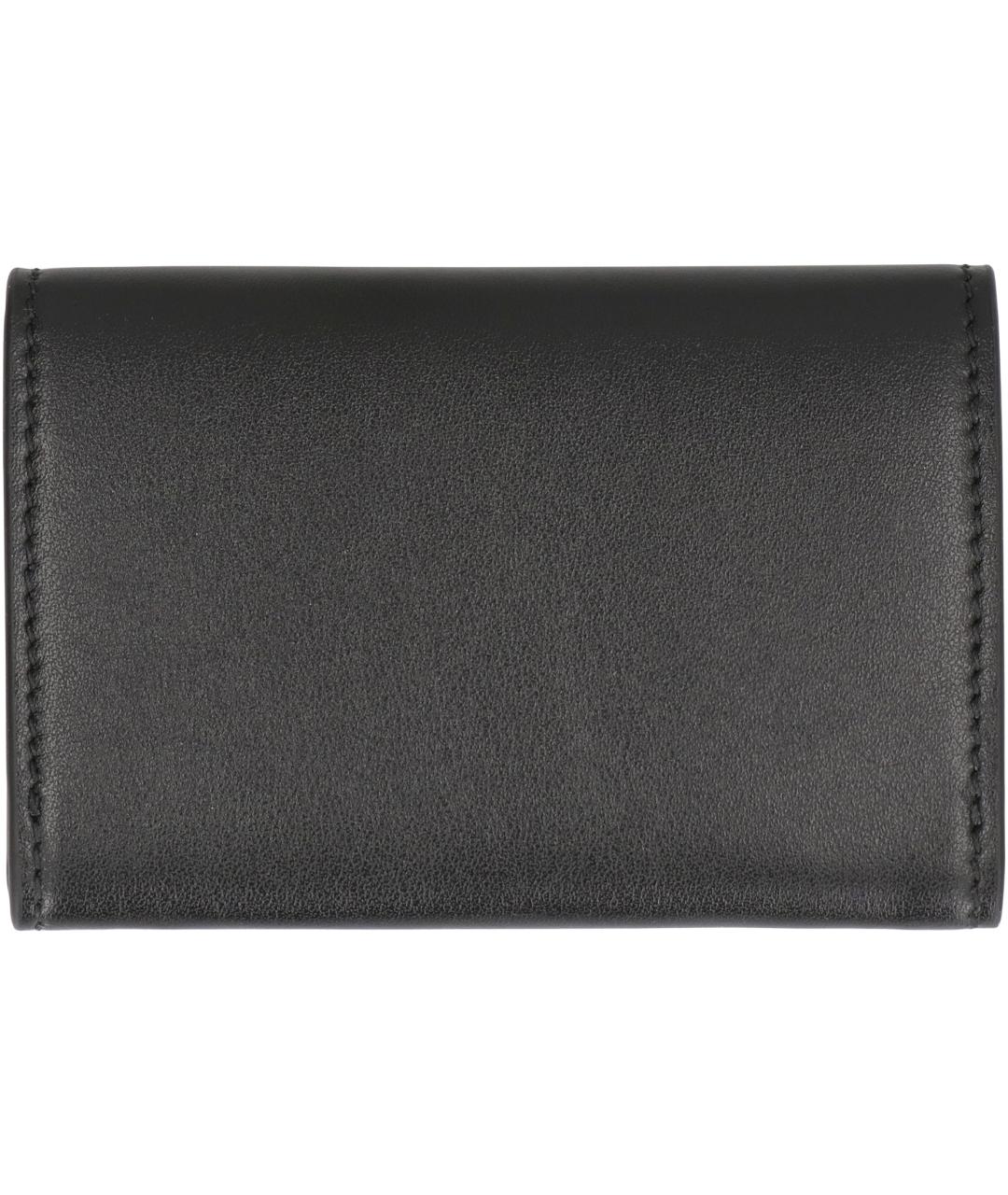 GUCCI Черный кожаный кошелек, фото 3