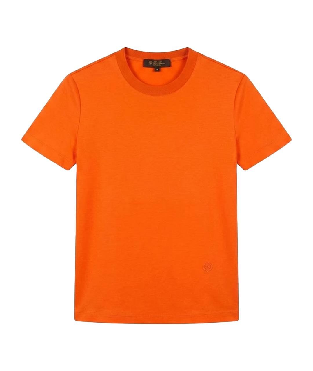 LORO PIANA Хлопковая футболка, фото 1