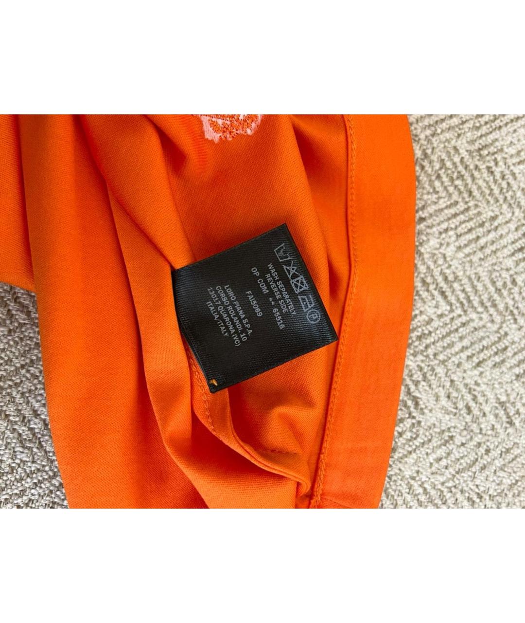 LORO PIANA Хлопковая футболка, фото 5