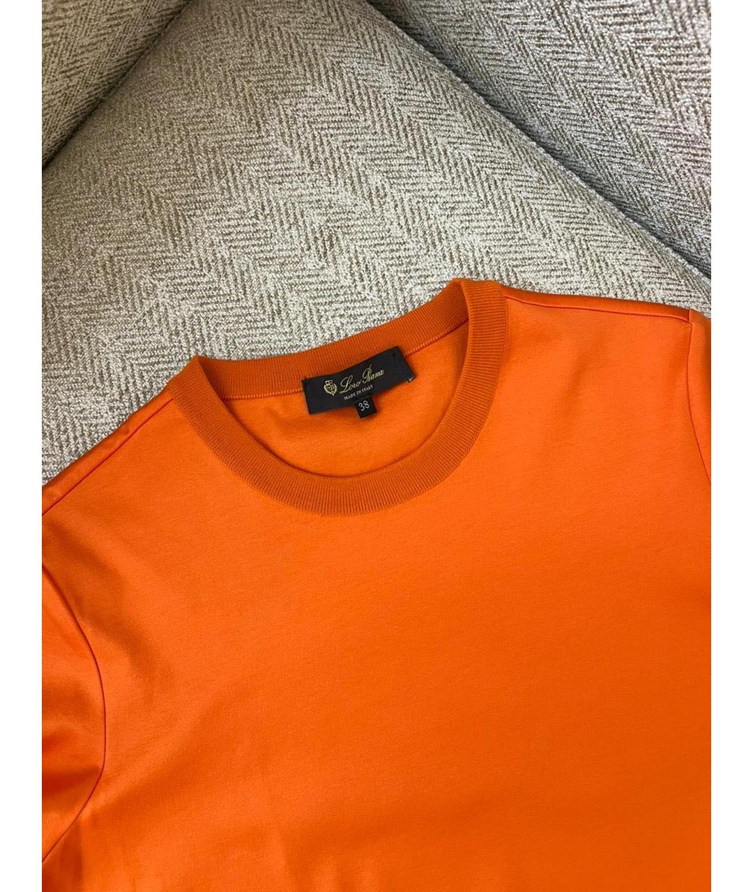 LORO PIANA Хлопковая футболка, фото 3