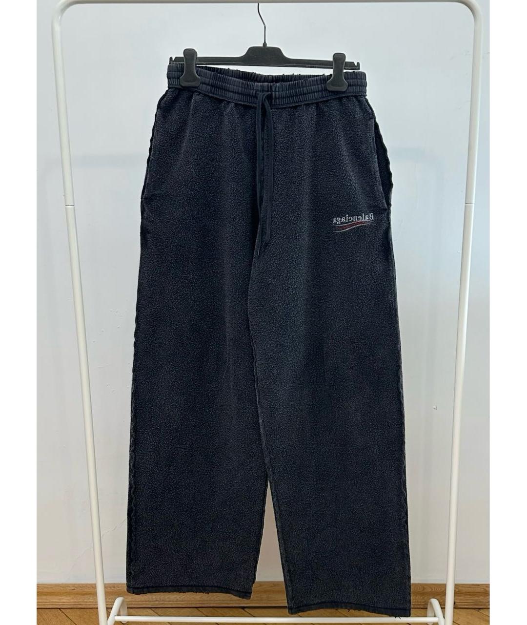 BALENCIAGA Черные повседневные брюки, фото 7