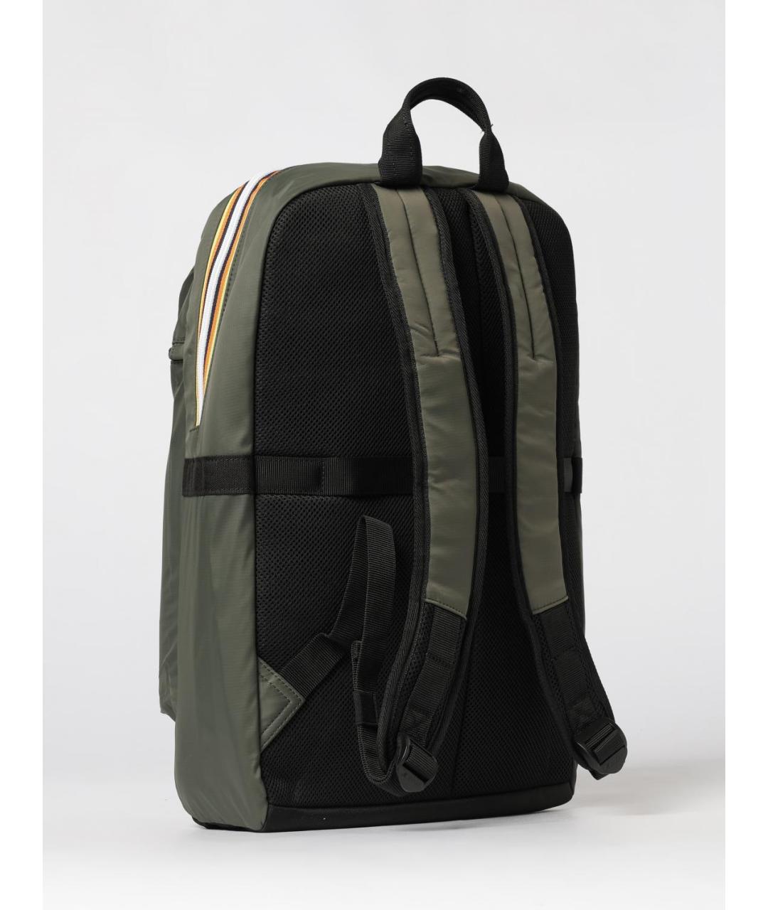 K-WAY Зеленый синтетический рюкзак, фото 2