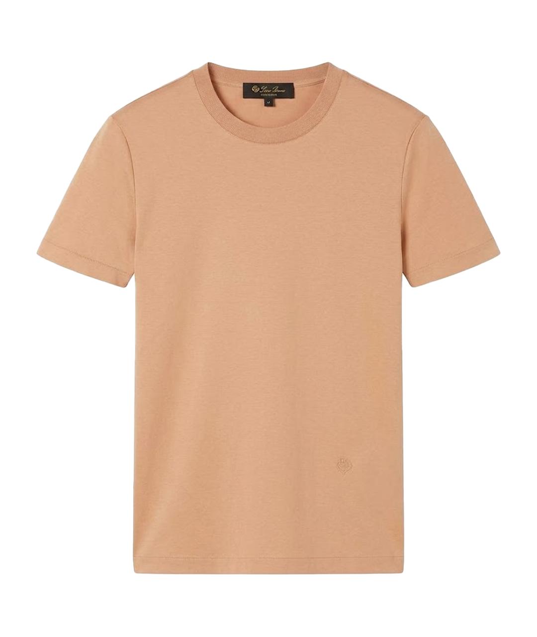 LORO PIANA Хлопковая футболка, фото 1