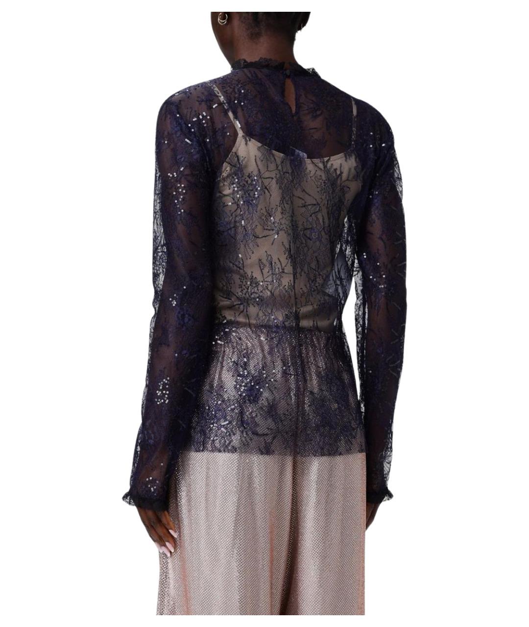 ALBERTA FERRETTI Синяя майка, фото 3