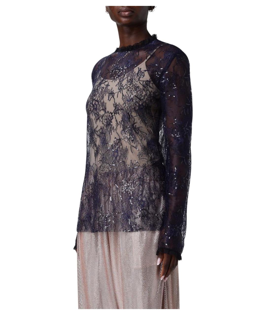 ALBERTA FERRETTI Синяя майка, фото 4