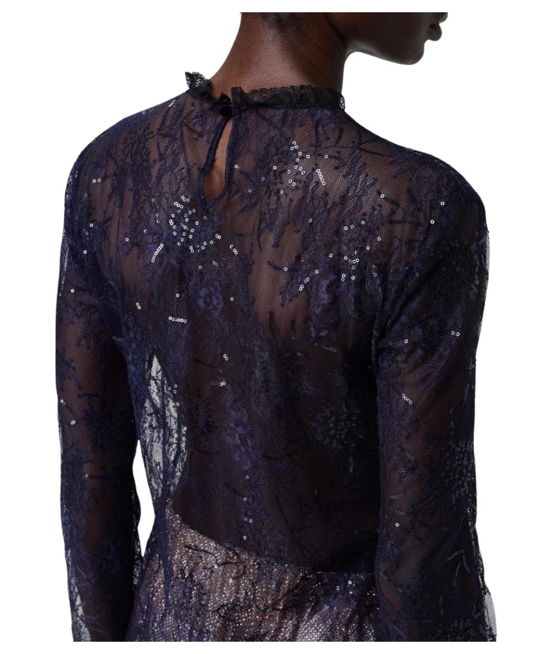 ALBERTA FERRETTI Синяя майка, фото 5