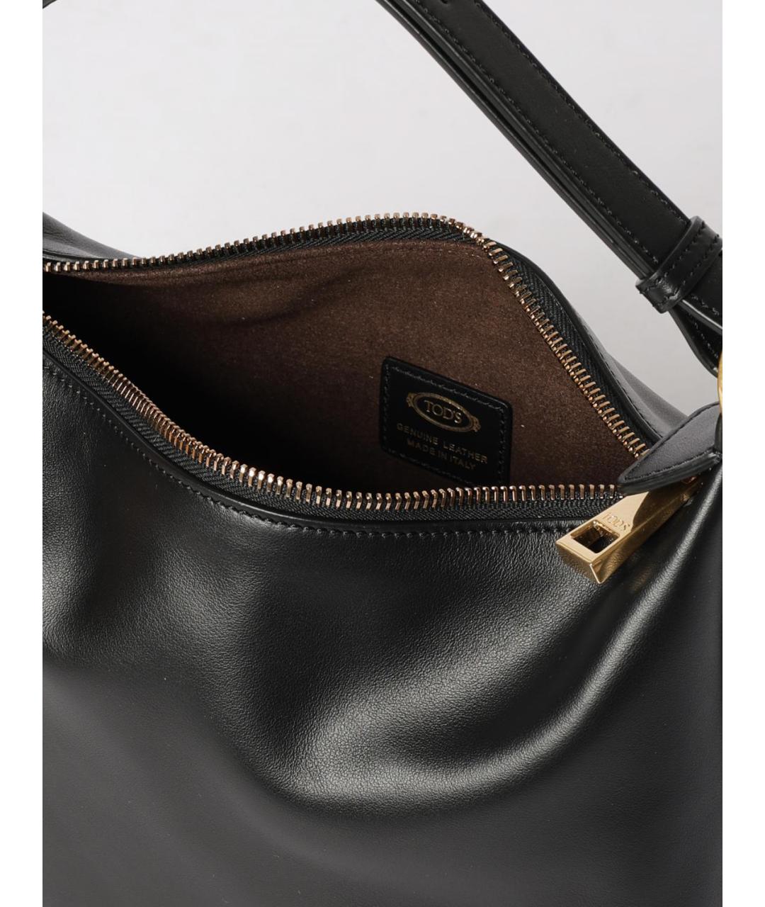 TOD'S Черная сумка с короткими ручками, фото 5