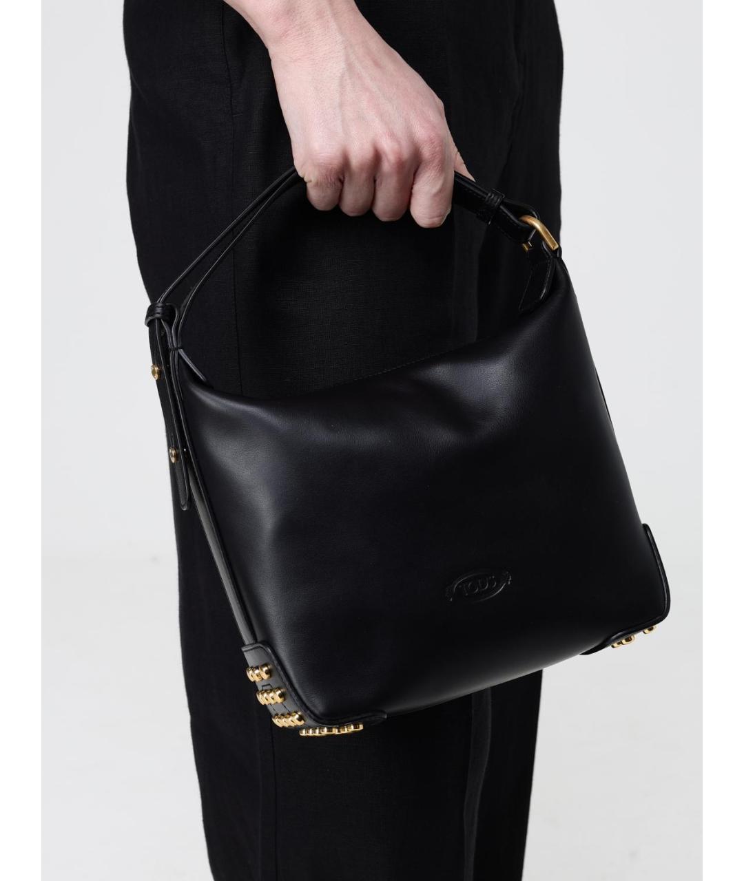 TOD'S Черная сумка с короткими ручками, фото 2