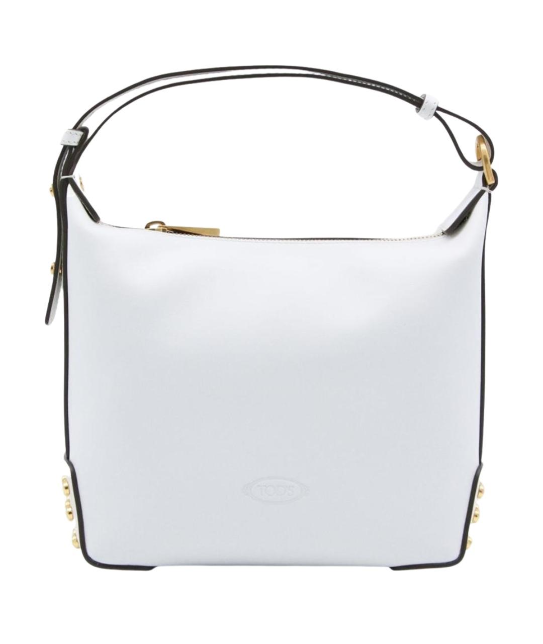 TOD'S Белая сумка с короткими ручками, фото 1