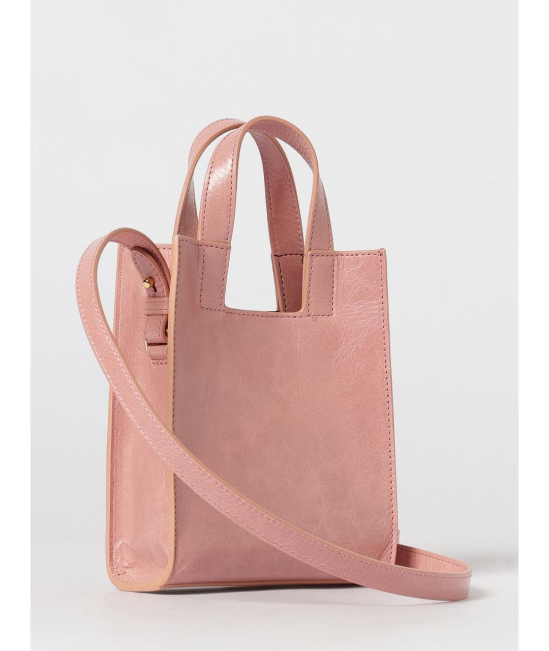 BALLY Розовая сумка с короткими ручками, фото 2