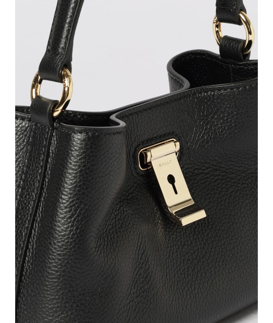 BALLY Черная сумка через плечо, фото 3
