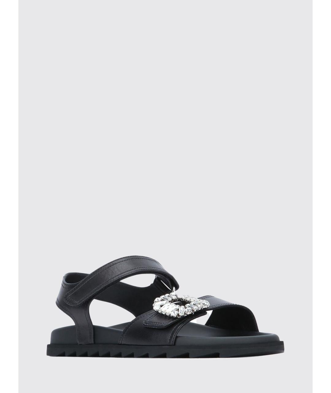 ROGER VIVIER Черные босоножки, фото 2