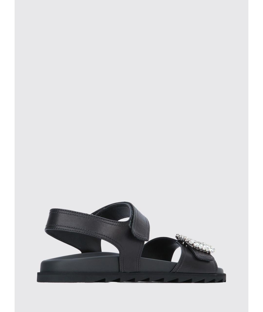 ROGER VIVIER Черные босоножки, фото 3