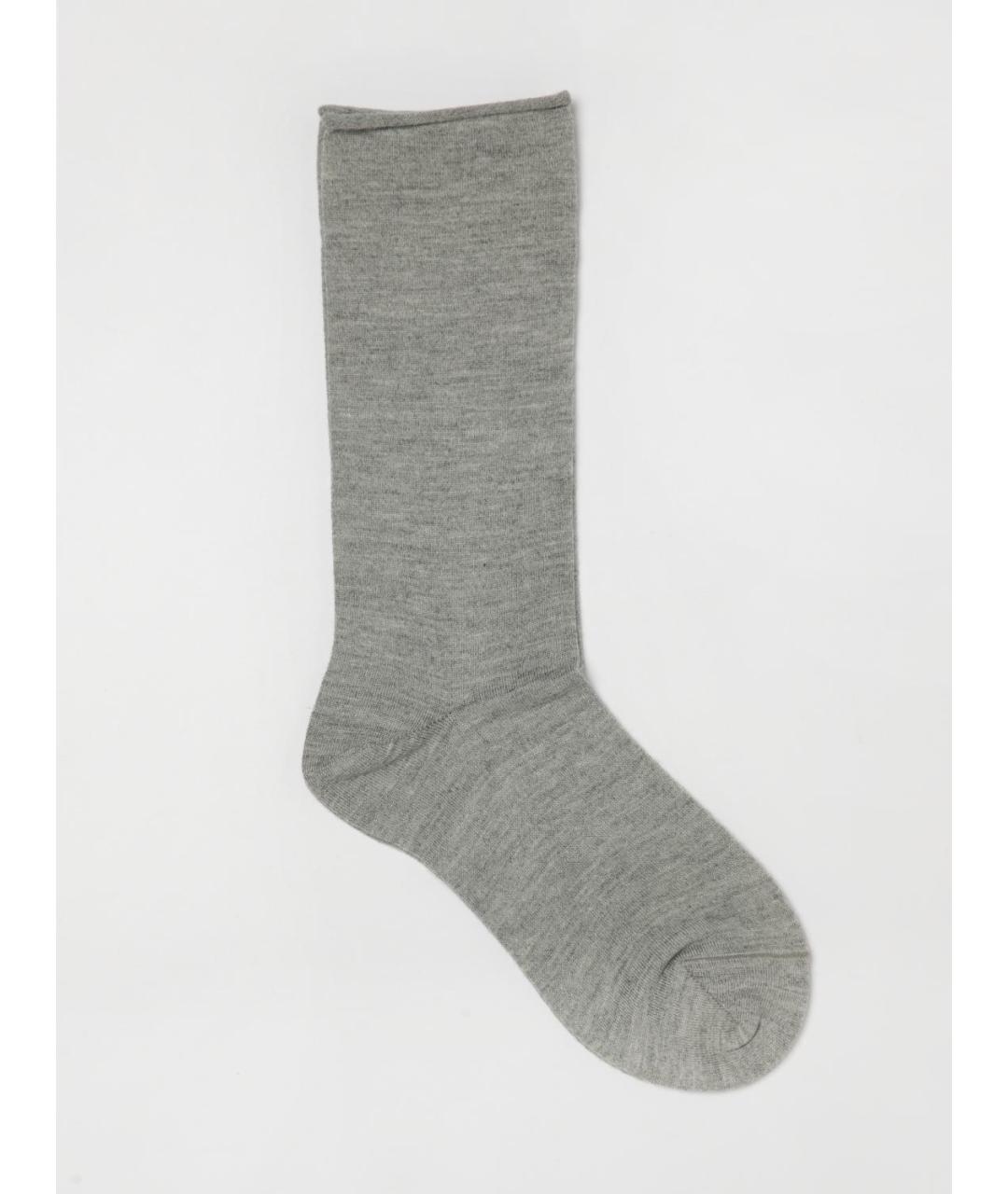 BRUNELLO CUCINELLI Серые носки, чулки и колготы, фото 3