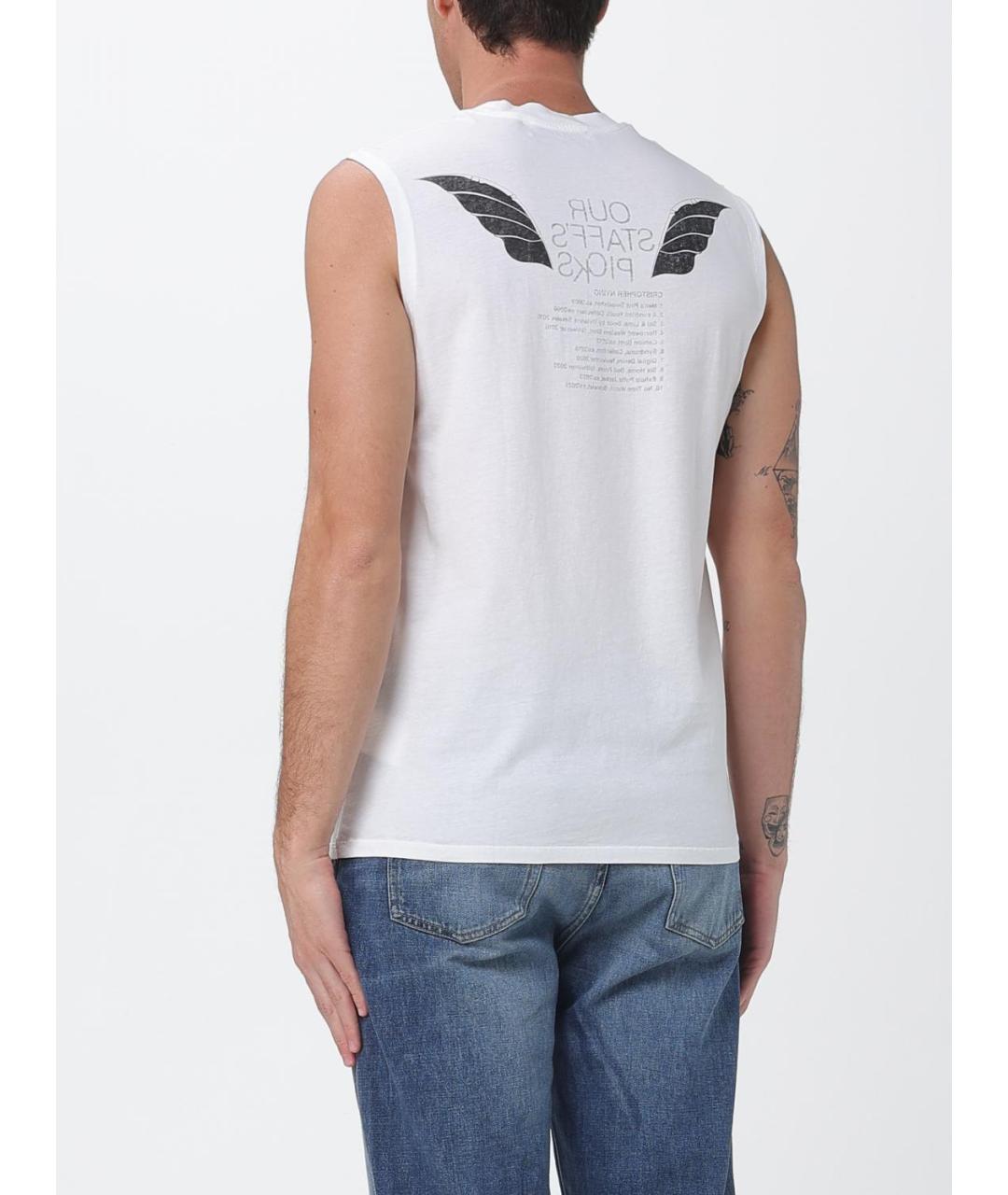 OUR LEGACY Белая хлопковая майка, фото 2