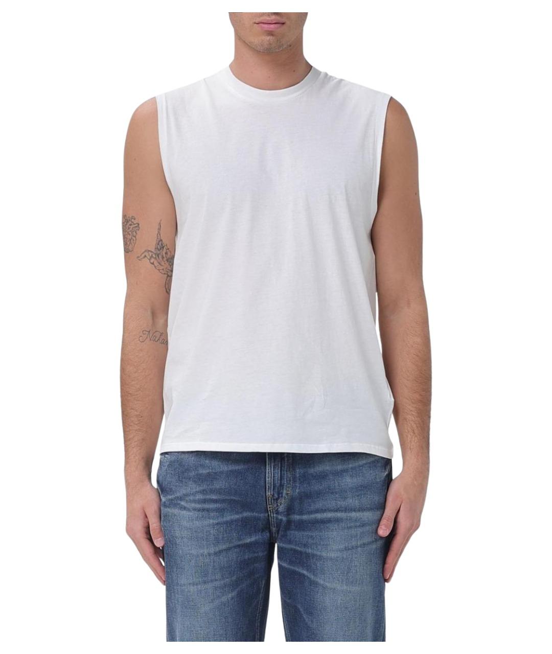 OUR LEGACY Белая хлопковая майка, фото 1