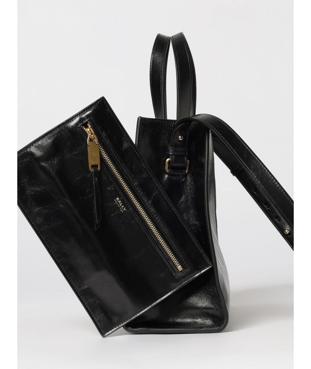 BALLY Черная сумка тоут, фото 3