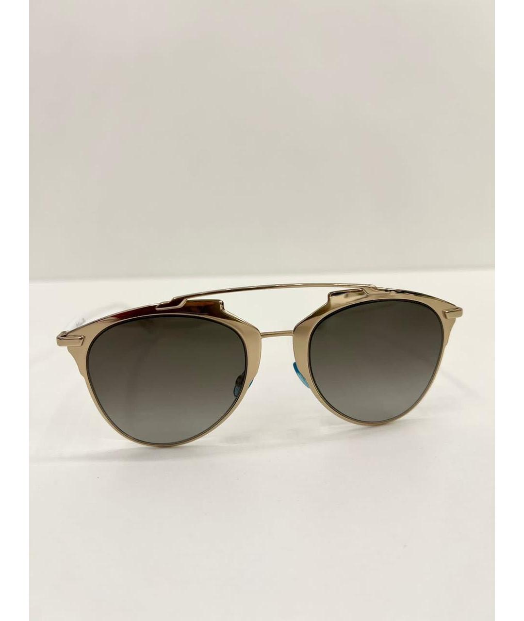 CHRISTIAN DIOR Металлические солнцезащитные очки, фото 7