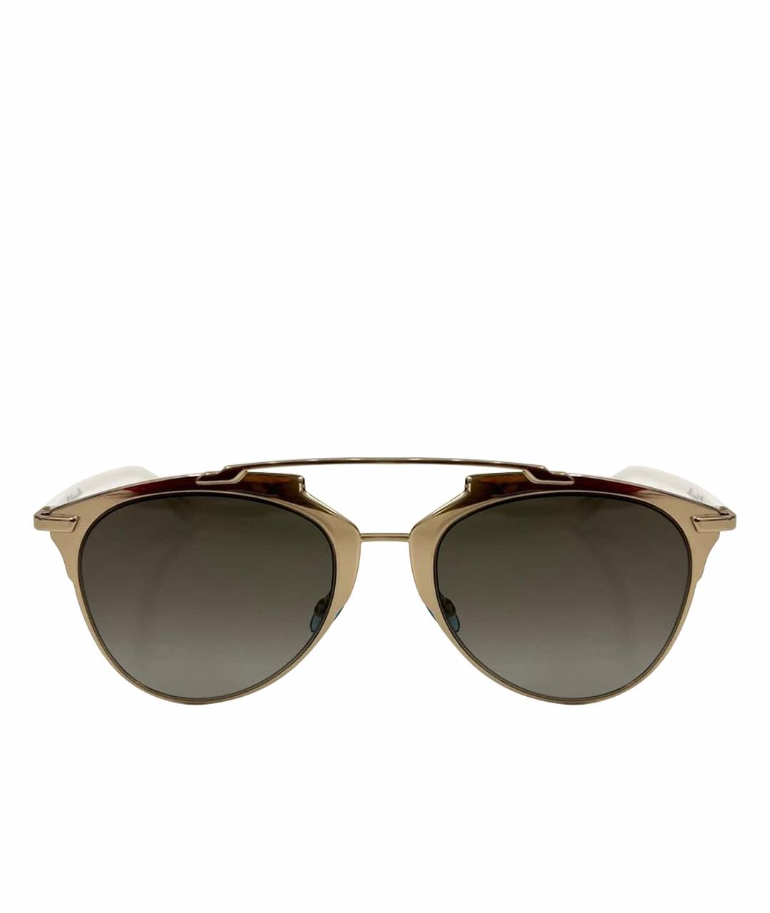 CHRISTIAN DIOR Металлические солнцезащитные очки, фото 1