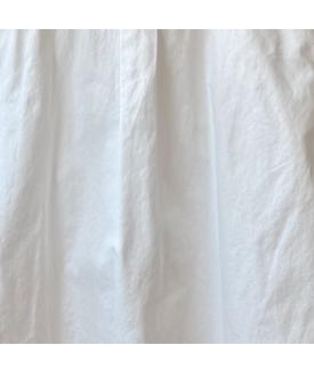 BURBERRY Белая хлопковая детская рубашка, фото 4