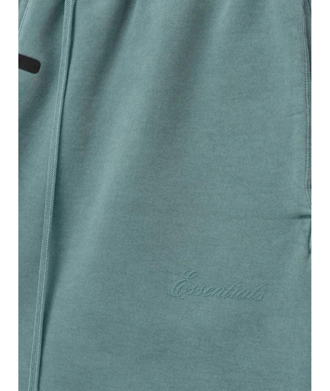 FEAR OF GOD ESSENTIALS Синие хлопковые повседневные брюки, фото 4