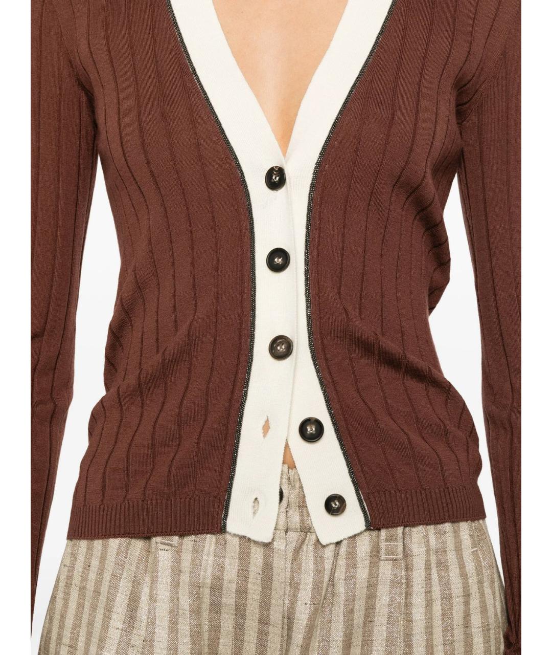 BRUNELLO CUCINELLI Шерстяной кардиган, фото 2